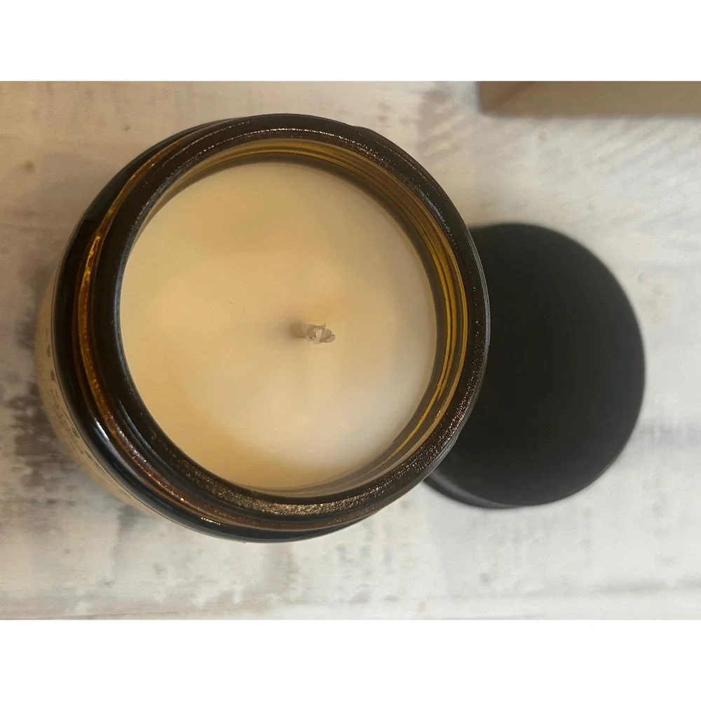 Chaos Coordinator‎ Luxury Scented Soy Wax Candle Amber Jar Essential Oil New